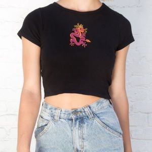 brandy melville ashlyn dragon top